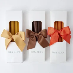Sale Mrs. Alice Mustard Candles (Set Of 8)