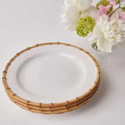 Clearance Mrs. Alice Nancy Bamboo Dinner Plate