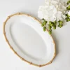Online Mrs. Alice Nancy Bamboo Oval Platter