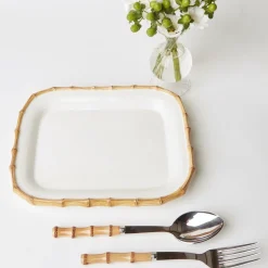 Mrs. Alice Nancy Bamboo Rectangle Platter