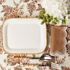 Mrs. Alice Nancy Bamboo Rectangle Platter