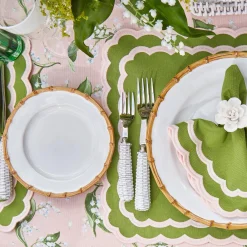 Sale Mrs. Alice Nancy Bamboo Starter Plate (Set Of 4)