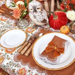 Sale Mrs. Alice Nancy Bamboo Starter Plate (Set Of 4)