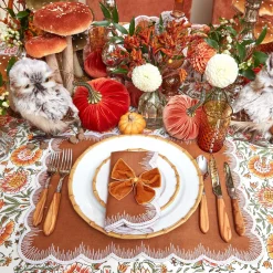 Clearance Mrs. Alice Nancy Bamboo Starter Plate (Set Of 4)