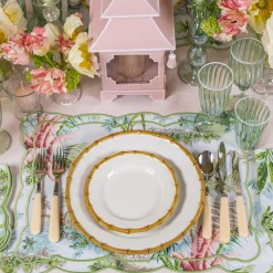 Sale Mrs. Alice Nancy Bamboo Starter Plate