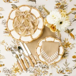 Discount Mrs. Alice Natural Laurel Placemats (Set Of 4)