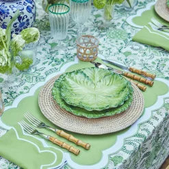 Mrs. Alice Natural Rattan Charger Plates (Set Of 4)