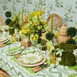 New Mrs. Alice Natural Rattan Decoration Set