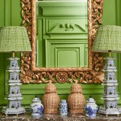 New Mrs. Alice Natural Rattan Ginger Jar