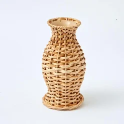 Sale Mrs. Alice Natural Rattan Vase (Set Of 3)