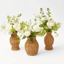 Best Mrs. Alice Natural Rattan Vase (Set Of 3)