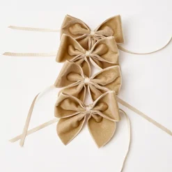Mrs. Alice Oat Velvet Napkin Bows (Set Of 4)