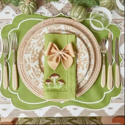 Mrs. Alice Oat Velvet Napkin Bows (Set Of 4)