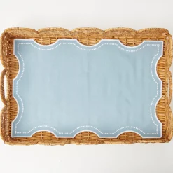Clearance Mrs. Alice Octavia Blue Tray Liner