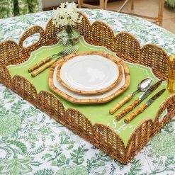 Outlet Mrs. Alice Octavia Green Tray Liner