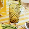 Online Mrs. Alice Olive Green Hobnail Glasses (Set Of 6)