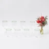 Mrs. Alice Olive Rim Swirl Glassware Set