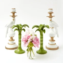 Hot Mrs. Alice Palm Leaf Candle Holder (Large)