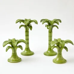 Online Mrs. Alice Palm Leaf Candle Holder (Small)