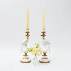 Mrs. Alice Pastel Yellow Candles (Set Of 8)