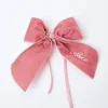 Hot Mrs. Alice Personalised Dusty Pink Napkin Bow