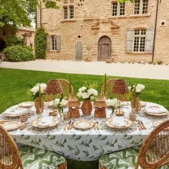 Sale Mrs. Alice Petal Bamboo Ceramic Dinner Plate (Set Of 4)