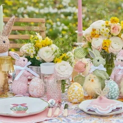 Hot Mrs. Alice Pink & Green Camille Candle Set (Pink Candles)