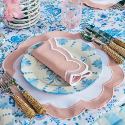 Online Mrs. Alice Pink Applique Placemats & Napkins (Set Of 4)