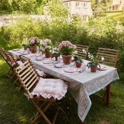 Clearance Mrs. Alice Pink Applique Placemats (Set Of 4)