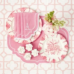 Clearance Mrs. Alice Pink Bamboo Tablecloth