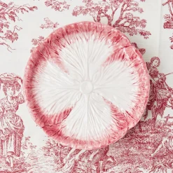 Outlet Mrs. Alice Pink Capri Lettuce Starter Plate
