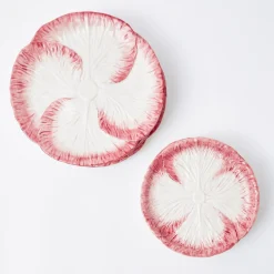 Outlet Mrs. Alice Pink Capri Lettuce Starter Plate