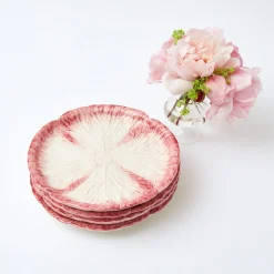 Outlet Mrs. Alice Pink Capri Lettuce Starter Plate (Set Of 4)
