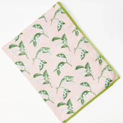 Discount Mrs. Alice Pink Lily Of The Valley Tablecloth