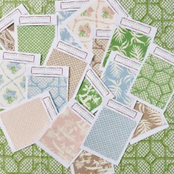 Online Mrs. Alice Pink Pagoda Garden Fabric