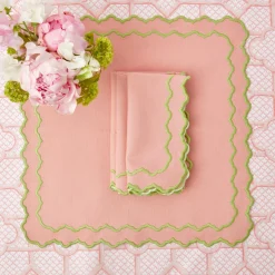 Online Mrs. Alice Pink Penelope Napkins (Set Of 4)