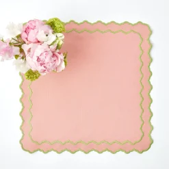 Online Mrs. Alice Pink Penelope Napkins (Set Of 4)
