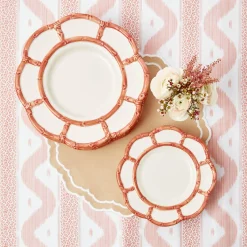 Online Mrs. Alice Pink Petal Bamboo Starter Plate