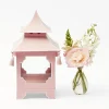 Clearance Mrs. Alice Powder Pink Pagoda Lantern