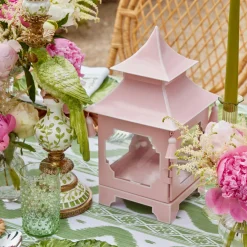 Sale Mrs. Alice Powder Pink Pagoda Lantern