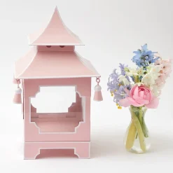 Sale Mrs. Alice Powder Pink Pagoda Lantern