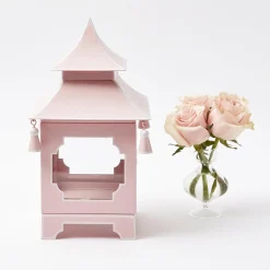 Sale Mrs. Alice Powder Pink Pagoda Lantern
