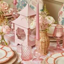 Sale Mrs. Alice Powder Pink Pagoda Lantern