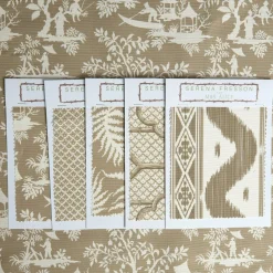 Outlet Mrs. Alice Putty Pagoda Garden Fabric