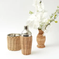 Hot Mrs. Alice Rattan Cocktail Shaker