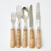 Best Mrs. Alice Rattan Cutlery (5 Piece)