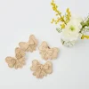 Outlet Mrs. Alice Rattan Napkin Bows (Set Of 4)