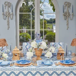 Clearance Mrs. Alice Rattan Salt & Pepper Set
