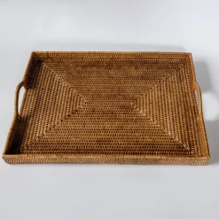 New Mrs. Alice Rattan Tray