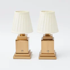Hot Mrs. Alice Rechargeable Table Lamp & Shade